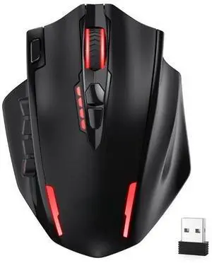 M913 MAX Wireless 26000 DPI MMO Optical Gaming Mouse with 16 Programmable Buttons M913 MAX Wireless 26000 DPI MMO Optical Gaming Mouse with 16 Programmable Buttons