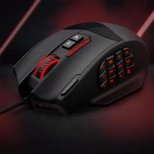 RGB Wired Gaming Mouse Ergonomic Shape 16400 DPI Adjustable Mouse Support Macro Editing for Desktop Pc/Laptop Office RGB Wired Gaming Mouse Ergonomic Shape 16400 DPI Adjustable Mouse Support Macro Editing for Desktop Pc/Laptop Office