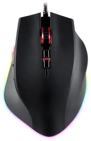 V80 Wired Gaming Mouse 8 Key 5000 DPI Ergonomic RGB Backlit PAW 3325 Optical Sensor Macro Mouse For PC Laptop V80 Wired Gaming Mouse 8 Key 5000 DPI Ergonomic RGB Backlit PAW 3325 Optical Sensor Macro Mouse For PC Laptop