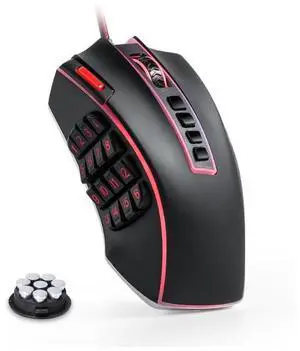 M990 MMO Gaming Mouse, 32000 DPI High Precision Wired RGB Gamer Mouse W/23 Programmable Buttons, 16 Side Macro Keys M990 MMO Gaming Mouse, 32000 DPI High Precision Wired RGB Gamer Mouse W/23 Programmable Buttons, 16 Side Macro Keys