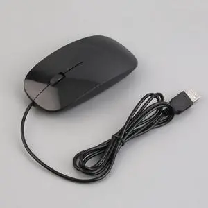 USB Wired Mouse Ultra thin 3 Buttons 1200DPI Optical 3D Roller Computer Mouse USB Gaming Mouse For PC Computer Gaming USB Wired Mouse Ultra thin 3 Buttons 1200DPI Optical 3D Roller Computer Mouse USB Gaming Mouse For PC Computer Gaming