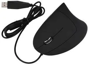 Protable USB Wired Left Hand Vertical Mouse Ergonomic Gaming Mouse 6 Buttons High DPI Optical Sensor for Laptop Computer Mouse Protable USB Wired Left Hand Vertical Mouse Ergonomic Gaming Mouse 6 Buttons High DPI Optical Sensor for Laptop Computer Mouse