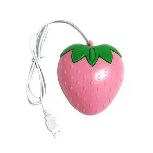 Mini Pink Strawberry Wired Mouse USB Small Optical PC Computer Game Mouse Girls Gift Mause For Office Laptop Desktop Mini Pink Strawberry Wired Mouse USB Small Optical PC Computer Game Mouse Girls Gift Mause For Office Laptop Desktop