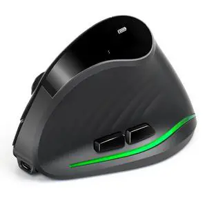 Programming Vertical Mouse Ergonomic Wireless Bluetooth Mouse 4000DPI with OLED Screen Gaming Mice for Computer PC Laptop Programming Vertical Mouse Ergonomic Wireless Bluetooth Mouse 4000DPI with OLED Screen Gaming Mice for Computer PC Laptop