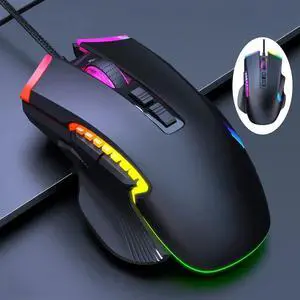 T70 Wire Mouse High Performance 7200DPI Adjustable Light Synchronizatio For Gamer Programmable RGB Gaming Mouse T70 Wire Mouse High Performance 7200DPI Adjustable Light Synchronizatio For Gamer Programmable RGB Gaming Mouse