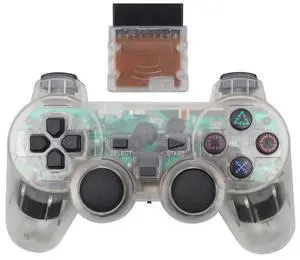 Generic for Wireless Gamepad for PS2 Game Controller for 2 Joystick for PC USB Game Controle with Dual Vibration Generic for Wireless Gamepad for PS2 Game Controller for 2 Joystick for PC USB Game Controle with Dual Vibration