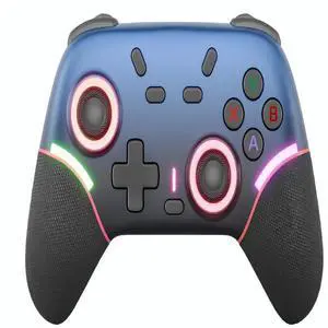 Generic for Multi-Platform Gamepad X9 For 2//PC/PS3/PS2,Game Controller with Vibration,RGB Lighting Effect,Dual Back Keys&Macro Generic for Multi-Platform Gamepad X9 For 2//PC/PS3/PS2,Game Controller with Vibration,RGB Lighting Effect,Dual Back Keys&Macro