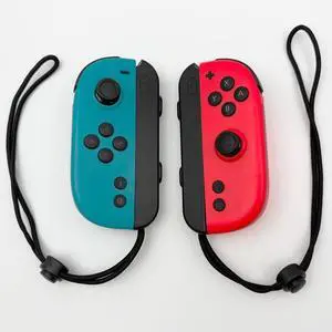 Generic for RGB Wireless Gamepad for /Lite/OLED Joy Pad Controller Dual Vibration Joycons with Wrist Strap Wake Up Turbo Generic for RGB Wireless Gamepad for /Lite/OLED Joy Pad Controller Dual Vibration Joycons with Wrist Strap Wake Up Turbo