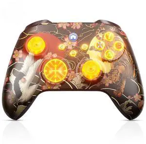 Generic for For XBox One/S/X/Series S/X/PC Wireless Wifi Game Controller RGB Hall Effect Gamepads 6 Axis Gyro Turbo 3D Rocker Game Joystick Generic for For XBox One/S/X/Series S/X/PC Wireless Wifi Game Controller RGB Hall Effect Gamepads 6 Axis Gyro Turbo 3D Rocker Game Joystick