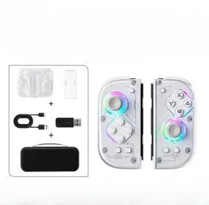 Generic for J20 For 2 RGB Wireless Knight Left and Right Controller Hall Joystick Gamepad For With Charging Grip Generic for J20 For 2 RGB Wireless Knight Left and Right Controller Hall Joystick Gamepad For With Charging Grip