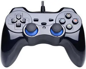 Generic for USB Wired Gaming Controller Gamepad for PC, Laptop, PS3, Android, and Steam - Black Generic for USB Wired Gaming Controller Gamepad for PC, Laptop, PS3, Android, and Steam - Black