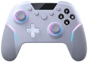 Generic for X20 Wireless Gamepad Enhanced Controller Compatible with PC/NS/TV/Phone/Laptop, Hall Micro Triggers Joystick RGB Effect Generic for X20 Wireless Gamepad Enhanced Controller Compatible with PC/NS/TV/Phone/Laptop, Hall Micro Triggers Joystick RGB Effect