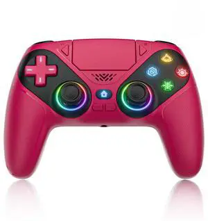 Generic for Controller For PS5/ 5 Pro/Slim/PC Wireless Gamepads RGB Hall Effect No Drift Game Joystick W/Dual Vibrate Marco/Turbo Generic for Controller For PS5/ 5 Pro/Slim/PC Wireless Gamepads RGB Hall Effect No Drift Game Joystick W/Dual Vibrate Marco/Turbo