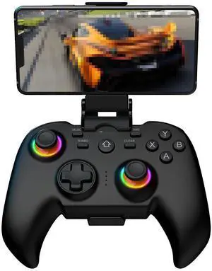 Generic for for Glow Wireless Controller PG-9115 for NS/iOS/Android/PC, Adjustable Actions, Turbo Mode & Free Telescopic Stand Generic for for Glow Wireless Controller PG-9115 for NS/iOS/Android/PC, Adjustable Actions, Turbo Mode & Free Telescopic Stand