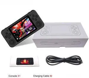 Generic for Handheld Retro Game Console 3.5 Inch IPS Screen 64G TF Card 2500 Classic Games 3500 mAh Double 3D rocker Gift Generic for Handheld Retro Game Console 3.5 Inch IPS Screen 64G TF Card 2500 Classic Games 3500 mAh Double 3D rocker Gift