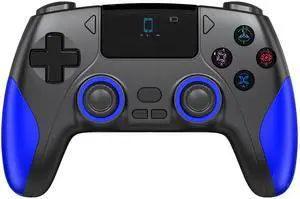 Generic for Smart Screen Wireless Game Controller, PS4 Gamepad with Customizable Display, Compatible with IOS Andriod Table Steam Generic for Smart Screen Wireless Game Controller, PS4 Gamepad with Customizable Display, Compatible with IOS Andriod Table Steam