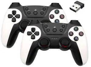 Generic for Wireless doubles game Controller For Linux/Android phone For Game Box Game stick PC Smart TV Box 2.4G gamepad Joystick Generic for Wireless doubles game Controller For Linux/Android phone For Game Box Game stick PC Smart TV Box 2.4G gamepad Joystick