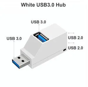 High Speed USB 3.0 HUB Adapter Extender Splitter Box 3 Port Data Transfer USB 2.0 Splitter Docking Station for Notebook Laptops High Speed USB 3.0 HUB Adapter Extender Splitter Box 3 Port Data Transfer USB 2.0 Splitter Docking Station for Notebook Laptops
