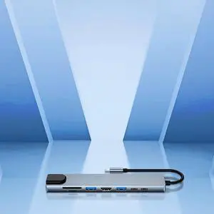 8 in1 USB C HUB 3.0 Type C Splitter 4K Docking Station Laptop Adapter PD SD TF For Type-C Laptop Type-C Phone RJ45 Video Output 8 in1 USB C HUB 3.0 Type C Splitter 4K Docking Station Laptop Adapter PD SD TF For Type-C Laptop Type-C Phone RJ45 Video Output