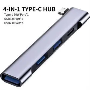 For Laptop PC Splitter High Speed Docking Station USB 3.0 USB-C HUB PD Charging OTG Adapter For Laptop PC Splitter High Speed Docking Station USB 3.0 USB-C HUB PD Charging OTG Adapter