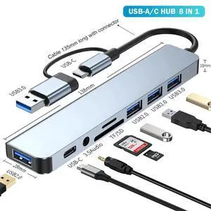 5Gbps USB 3.0 HUB USB C HUB USB C Docking Station High Speed Transmission OTG Adapter Splitter TYPE-C HUB For Laptop Type-C Laptop 5Gbps USB 3.0 HUB USB C HUB USB C Docking Station High Speed Transmission OTG Adapter Splitter TYPE-C HUB For Laptop Type-C Laptop