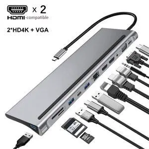 USB Multi-hub Docking Station Type C Multi Hub Extension A Video Output Rj45 Pro Adapter Dock for Type-C Laptop Type-C Laptop Laptop USB Multi-hub Docking Station Type C Multi Hub Extension A Video Output Rj45 Pro Adapter Dock for Type-C Laptop Type-C Laptop Laptop