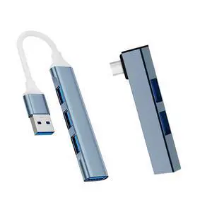 USB 3.0/Type-C 3.0 to 3 USB Adapter Hub with OTG Adapter Splitter Hub Docking Station USB 3.0/Type-C 3.0 to 3 USB Adapter Hub with OTG Adapter Splitter Hub Docking Station
