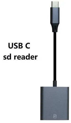 USB C SD Card Reader Adapter Type C Micro SD Memory Card Reader for TF SD Micro SD SDXC SDHC Compatible with Type-C Phone USB C SD Card Reader Adapter Type C Micro SD Memory Card Reader for TF SD Micro SD SDXC SDHC Compatible with Type-C Phone