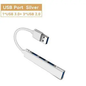 USB C HUB 3.0 Type C 4 Port Multi USB Splitter Adapter OTG For Type-C Laptop PC Computer Accessories USB C HUB 3.0 Type C 4 Port Multi USB Splitter Adapter OTG For Type-C Laptop PC Computer Accessories