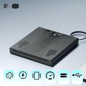 External Blu Ray Drive Burner, Support 100G Disc USB 3.0 And Type-C DVD/CD/BD Player, 3D Optical Bluray Drive For Laptop External Blu Ray Drive Burner, Support 100G Disc USB 3.0 And Type-C DVD/CD/BD Player, 3D Optical Bluray Drive For Laptop