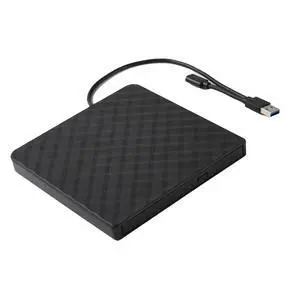 External DVD Drive USB 3.0 Portable Slim Optical Drive Burner Reader Player Tray Type for Laptop PC Computer External DVD Drive USB 3.0 Portable Slim Optical Drive Burner Reader Player Tray Type for Laptop PC Computer