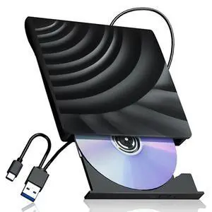 External Blu ray Drive USB 3.0 Portable BD/CD/DVD -/+RW Player Reader Burner for Laptop PC Computer Notebook Windows Mac External Blu ray Drive USB 3.0 Portable BD/CD/DVD -/+RW Player Reader Burner for Laptop PC Computer Notebook Windows Mac