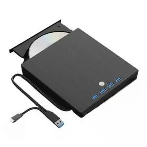 USB C USB 3.0 External 7 in 1 CD/DVD RW Drive Read Burner Portable DVD Player Optical Drives For Laptop Notebook PC Windows11 10 USB C USB 3.0 External 7 in 1 CD/DVD RW Drive Read Burner Portable DVD Player Optical Drives For Laptop Notebook PC Windows11 10