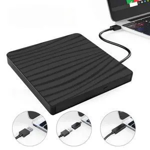 CD/DVD Player Plug and Play External CD/DVD Drive USB3.0 Type-C Portable CD DVD Burner Portable Burner Reader for Laptop Desktop CD/DVD Player Plug and Play External CD/DVD Drive USB3.0 Type-C Portable CD DVD Burner Portable Burner Reader for Laptop Desktop