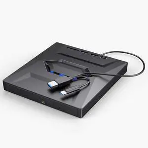 USB External DVD/DVD Burner Portable for Desktop/Laptop USB3.0 Expansion Card Design Compatible with Windows/Mac USB External DVD/DVD Burner Portable for Desktop/Laptop USB3.0 Expansion Card Design Compatible with Windows/Mac