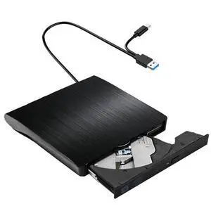 External DVD Drive USB 3.0 Type-C Portable Player for Laptop PC CD DVD +/-RW ROM Burner Writer For Desktop Laptop Windows External DVD Drive USB 3.0 Type-C Portable Player for Laptop PC CD DVD +/-RW ROM Burner Writer For Desktop Laptop Windows