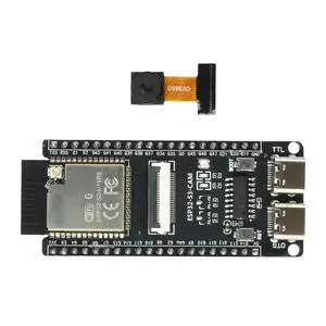 CH340 Dual Type C ESP32-S3-CAM Development Board Wifi BT Core Board With OV3660 Camera Module Onboard ESP32-S3-N16R8 Module CH340 Dual Type C ESP32-S3-CAM Development Board Wifi BT Core Board With OV3660 Camera Module Onboard ESP32-S3-N16R8 Module