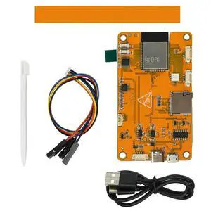 ESP32 WiFi BT Development Board 2.8 Inch ESP32 Module Type C+Micro USB Dual Interface ST7789 Driver Onboard 2412~2484MHz ESP32 WiFi BT Development Board 2.8 Inch ESP32 Module Type C+Micro USB Dual Interface ST7789 Driver Onboard 2412~2484MHz