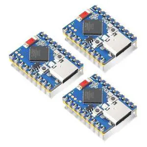 AM-3Pcs ESP32-S3 Mini Development Board ESP32-S3-Zero Development Board Main Frequency 240Mhz, 2.4Ghz Wifi BT AM-3Pcs ESP32-S3 Mini Development Board ESP32-S3-Zero Development Board Main Frequency 240Mhz, 2.4Ghz Wifi BT