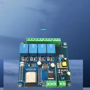 AC / DC Power Supply ESP32 WiFi Bluetooth BLE 4 Channel Relay Module ESP32 Development Board AC / DC Power Supply ESP32 WiFi Bluetooth BLE 4 Channel Relay Module ESP32 Development Board