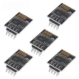 5pcs Upgraded Version ESP-01 Serial ESP-01S ESP8266 WIFI Wireless Module Wireless Transceiver ESP01 ESP8266-01 5pcs Upgraded Version ESP-01 Serial ESP-01S ESP8266 WIFI Wireless Module Wireless Transceiver ESP01 ESP8266-01