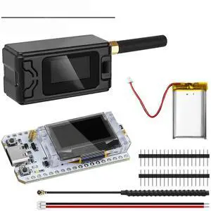 Meshtastic V3 ESP32 LoRa 32 Dev-Board Kit Case with 800mAh Battery OLED USB C WiFi Bluetooth BLE SX1262 433MHz 868MHz Meshtastic V3 ESP32 LoRa 32 Dev-Board Kit Case with 800mAh Battery OLED USB C WiFi Bluetooth BLE SX1262 433MHz 868MHz