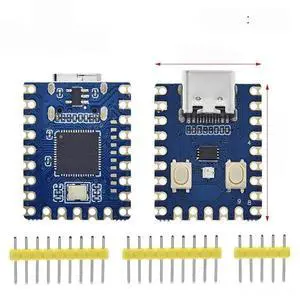 3pcs RP2040-Zero RP2040 Compatible with PICO Development Board Module Dual-core Cortex M0+ Processor 2MB Flash 3pcs RP2040-Zero RP2040 Compatible with PICO Development Board Module Dual-core Cortex M0+ Processor 2MB Flash