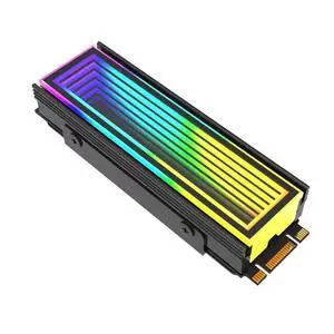 5V/3Pin ARGB AURA Sync Computer 2280 SSD M2 Radiator Aluminum PC RGB M.2 Nvme Cooler Heatsink Solid State Drive Heat Sink Cooler 5V/3Pin ARGB AURA Sync Computer 2280 SSD M2 Radiator Aluminum PC RGB M.2 Nvme Cooler Heatsink Solid State Drive Heat Sink Cooler