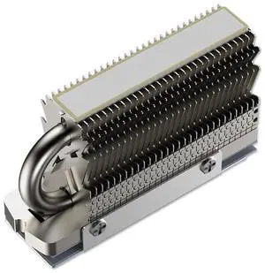 HR-09 2280 M.2 Solid State Drive AG Heat Pipe Radiator SSD Cooler Fully Electroplated HR-09 2280 M.2 Solid State Drive AG Heat Pipe Radiator SSD Cooler Fully Electroplated