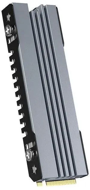 M.2 SSD Heatsink, 2280 NVME NGFF SSD Cooling Full Aluminum Cooler Radiator with Thermal Silicone Pad for Motherboard / PS5 M.2 SSD Heatsink, 2280 NVME NGFF SSD Cooling Full Aluminum Cooler Radiator with Thermal Silicone Pad for Motherboard / PS5