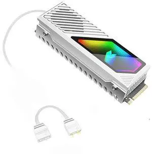 M2 Heat-sink NVMe SSD 2280 Cooler Brass+Aluminum with High-Speed Fan(9000RPM), 5V ARGB Lens Infinite Mirror Design M2 Heat-sink NVMe SSD 2280 Cooler Brass+Aluminum with High-Speed Fan(9000RPM), 5V ARGB Lens Infinite Mirror Design