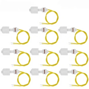 For 10PCS P45 45MM PP Liquid Level Control Float Switch Water Level Sensor for Tank Pump System For 10PCS P45 45MM PP Liquid Level Control Float Switch Water Level Sensor for Tank Pump System