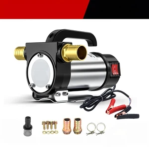 For 12V/24V/220V forward and reverse electric pumping pump 50L/min self-priming pump DC diesel pump fuel dispenser 580W For 12V/24V/220V forward and reverse electric pumping pump 50L/min self-priming pump DC diesel pump fuel dispenser 580W