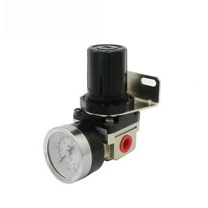 For AR2000-02 1/4" Pneumatic Filter Regulator Air Source Treatment Unit Processor Air Pressure Regulating Valve Air Compressor Parts For AR2000-02 1/4" Pneumatic Filter Regulator Air Source Treatment Unit Processor Air Pressure Regulating Valve Air Compressor Parts
